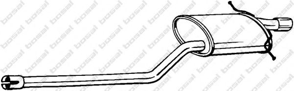 BOSAL 280-241 End Silencer